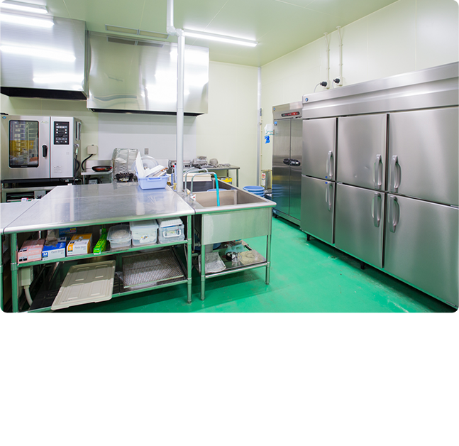 自社工場で一貫処理