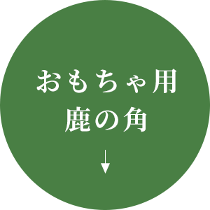 おもちゃ用鹿の角